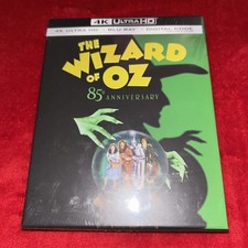 The Wizard of Oz 85th Anniversary Steelbook Ed. 4K+Blu-ray  Digital exp 12/31/26