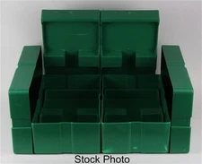 Lot of 2 Empty U.S. Mint Green Monster Boxes - Holds Up To 500 ASE Each