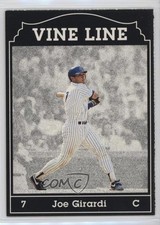 1991 Chicago Cubs Vine Line Joe Girardi #7 0q3