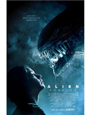 Alien: Romulus (2024) All Region Movie No Case 1 DISC BLU-RAY DVD