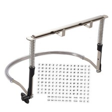 24 Hole Harmonica Holder Rack Adjustable Lightweight Hands Away Harp Neck Brace