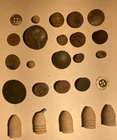 25 Civil War Relics from the Battle of Bull Run Area Buttons and Bullets