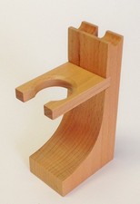 Wooden Shave Brush  Razor Stand Mens