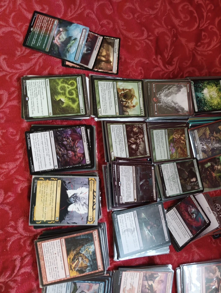 Commander 1500ish card Staple Lot 2004 Modern Rare Collection Gift Full Art Land - Image 3 of 4