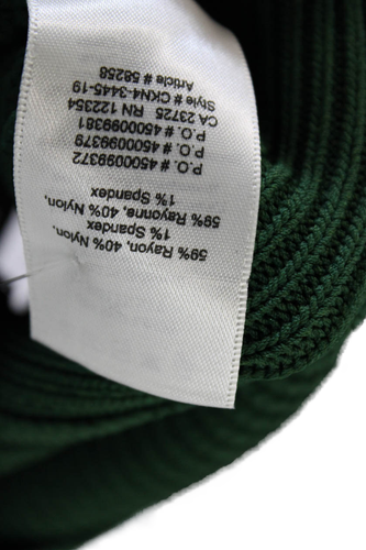 Wilfred Womens Cropped Tank Green Mock Neck Size S - Picture 5 of 6