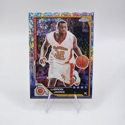 希少 Lebron James Topps Chrome ルーキーカード Lebron James Topps Chrome Rookie Refractor Card BGS 9.5 Gem Mint