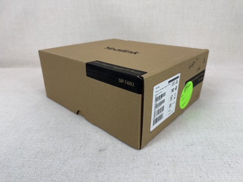 Yealink SIP-T48U Ultra-Elegant IP Phone set| Factory Box | Excellent Condition - Picture 2 of 9