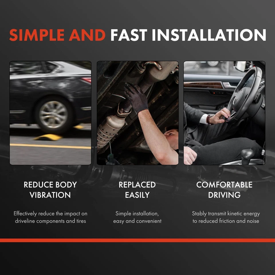 Rear Driveshaft Prop Shaft Assy for Chevrolet C1500 GMC C1500 1989 1990-1994 RWD - Image 4 of 4