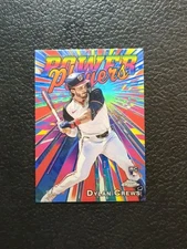 Dylan Crews Power Players Rookie Card #PP-20 Topps Chrome 2025 MLB Nationals