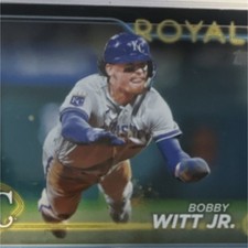 Topps 2024 Series 1 Bobby Witt Jr. #254 Kansas City Royals Baseball Card