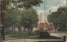 Lincoln Park,East State St.,Olean,NY 1911 King Florist,Hornell Vintage Postcard
