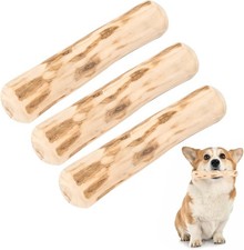 3 St&uuml;ck Kaffeeholz & Olivenholz f&uuml;r Hunde - Nat&uuml;rliches Kauholz zur Za