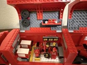LEGO SPEED CHAMPIONS 75913: F14 T & Scuderia Ferrari Truck - RETIRED 95%complete