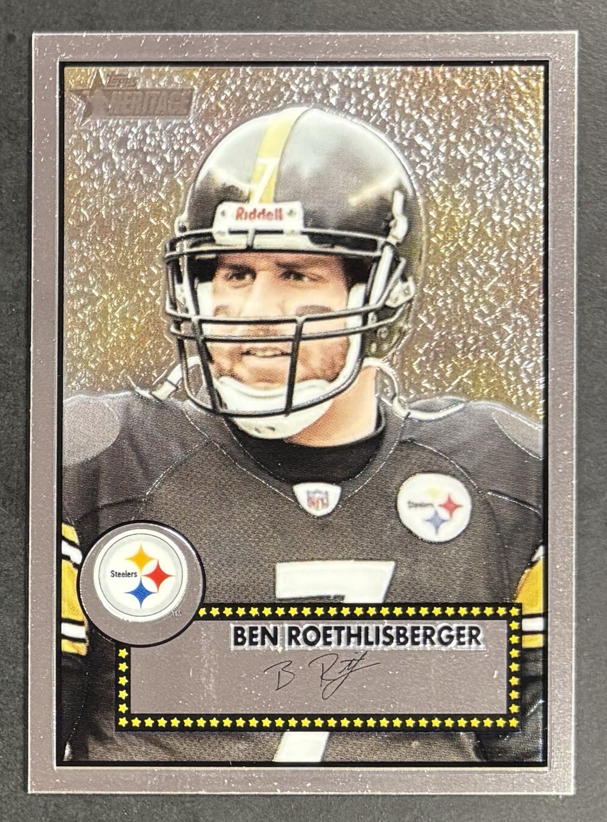 2006 Topps Heritage - Ben Roethlisberger #THC44 Chrome Parallel #1453/1952