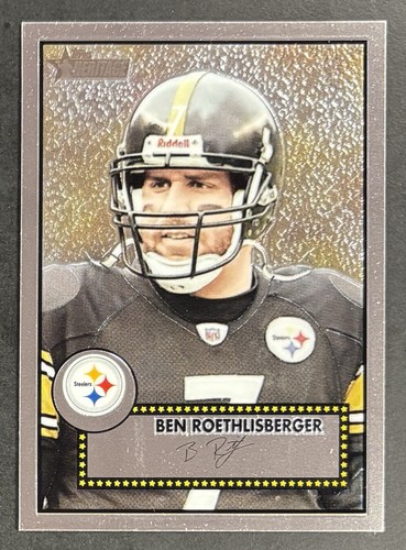 Ben Roethlisberger #THC44 2006 Topps Heritage Chrome card