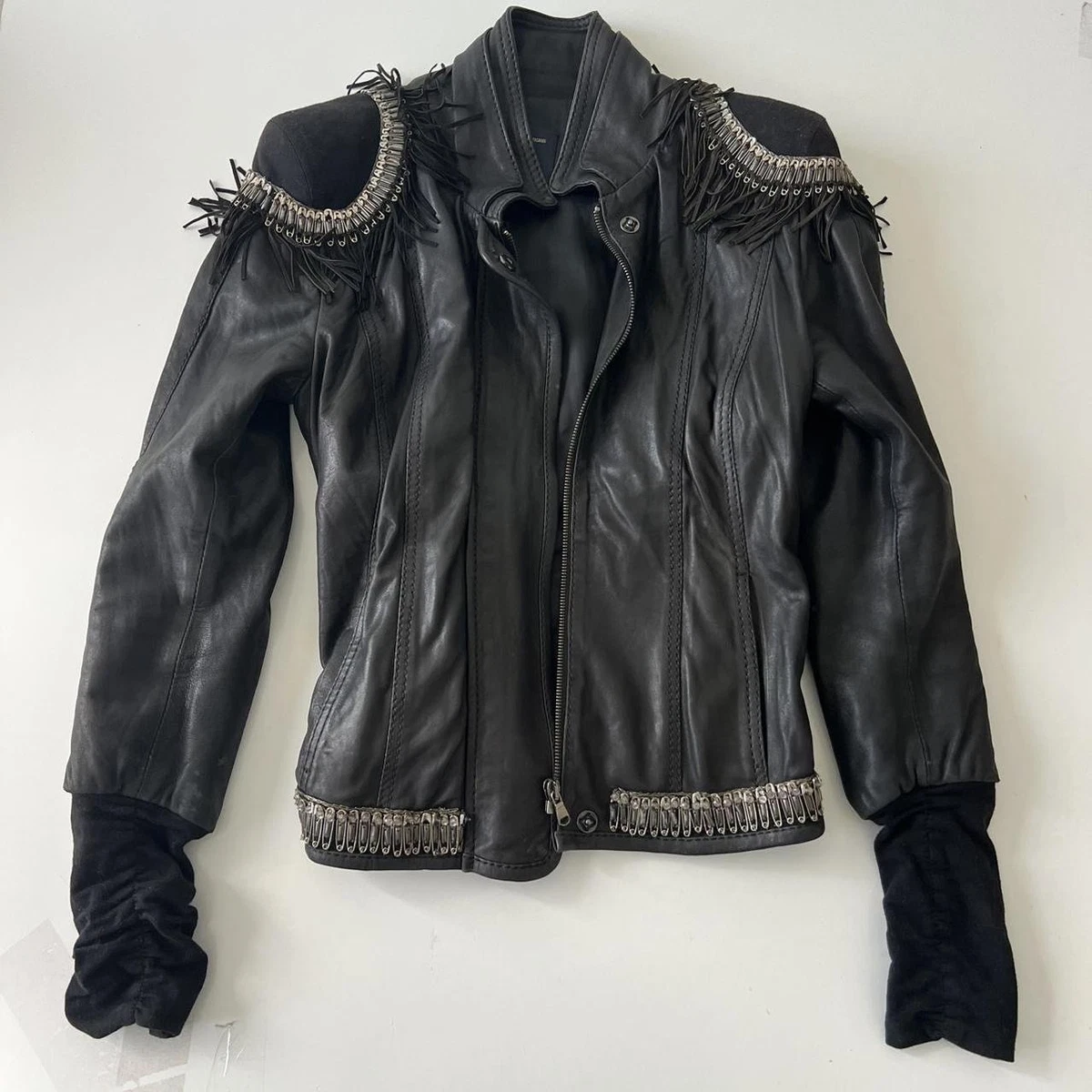 roberto cavalli leather jacket products for sale | eBay
