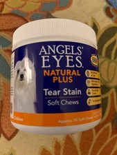 Angels' Eyes Natural Plus Tear Stain Supplement, Chicken, 90ct Chews,