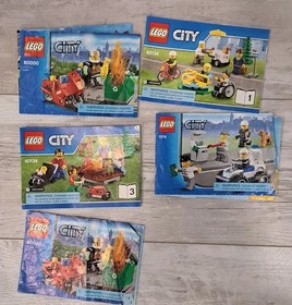 LEGO Illustrated Instruction Manuals Lot City, Minecraft, Ninjago, Technic 50+