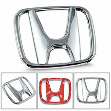 Emblem Fits Honda Grille Mounted Chrome Nameplate For Accord 03-07 Crv 02-11