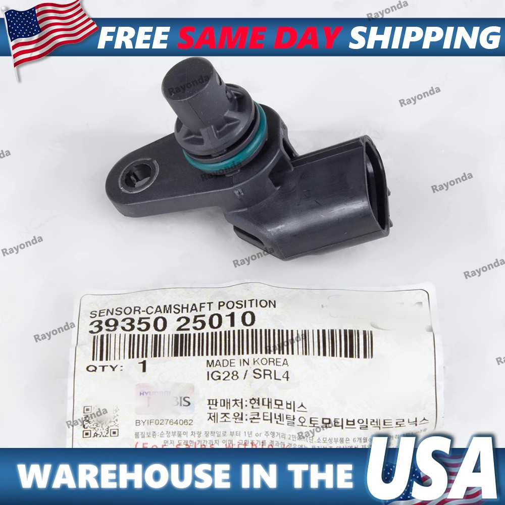 New Hyundai Kia Camshaft Position Sensor 39350-25010