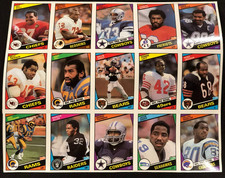1984 Topps Football 15 Trading Card Uncut Pan...