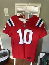 NUEVA CAMISETA DE LOS PATRIOTAS DE INGLATERRA MAC JONES Nike VAPOR ELITE NFL Talla 40 NUEVA CON ETIQUETAS (Roja) NUEVA