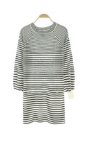 CHANEL Women's Dress M Authentic Elegant Luxury Vintage Black Japan SR1957