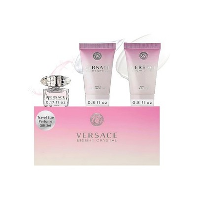 Bright Crystal by Versace 3 PCS EDT Mini Splash Gift Set