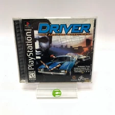 Driver (Sony PlayStation 1 PS1, 1999) CIB w/ Registration Card