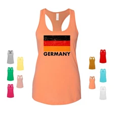 Germany flag pride nationality heritage patriotism identity Women's Tank