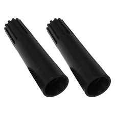 2 Pcs Extension Pole End Adapters Broom Handle Threaded Tip Replacement
