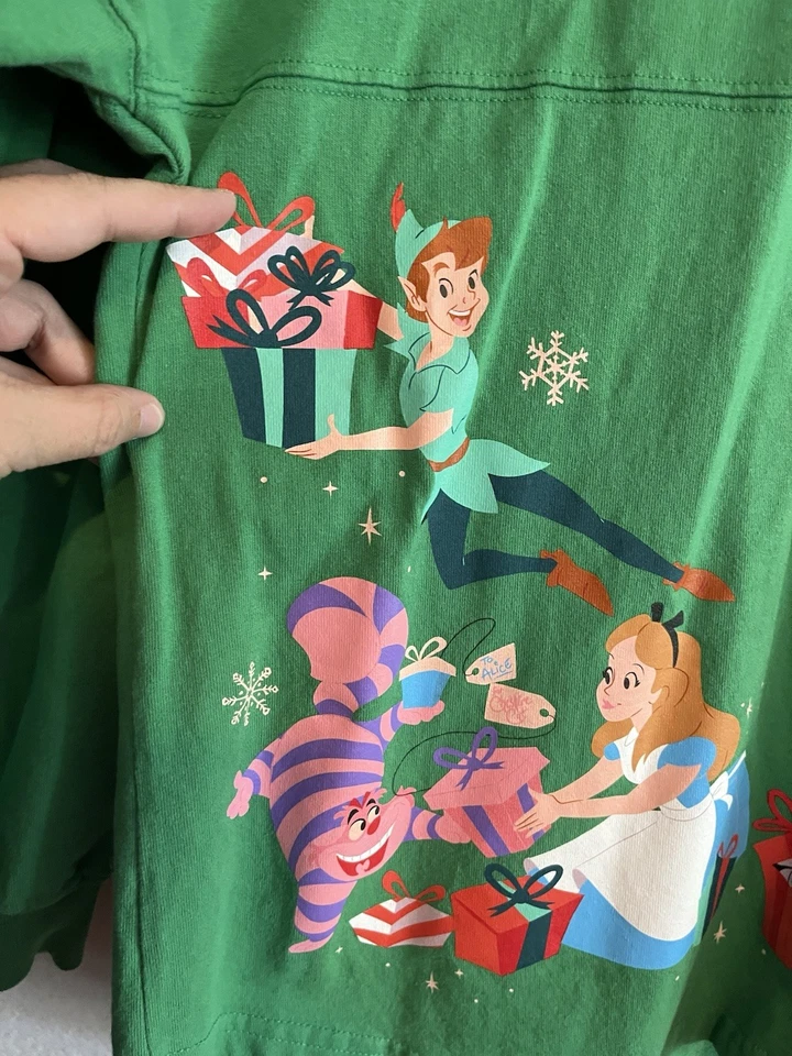 HOLIDAYS GREETINGS Holiday Spirit Jersey Disney Parks 2023 XS - Image 3 of 4