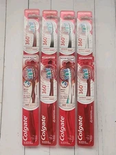 (Pack of 8) Colgate 360 Advanced Whitening Toothbrush, Medium 