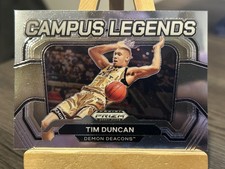 2024-25 Panini Prizm Draft Picks - Campus Legends Tim Duncan #1