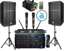 Singtronic 4000W Complete Karaoke System YouTube Songs via iPhone