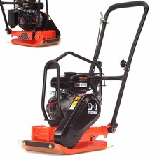 R&uuml;ttelplatte 52kg Verdichter 8 kN R&uuml;ttler Stampfer Vibrationsstamper Matte 56119