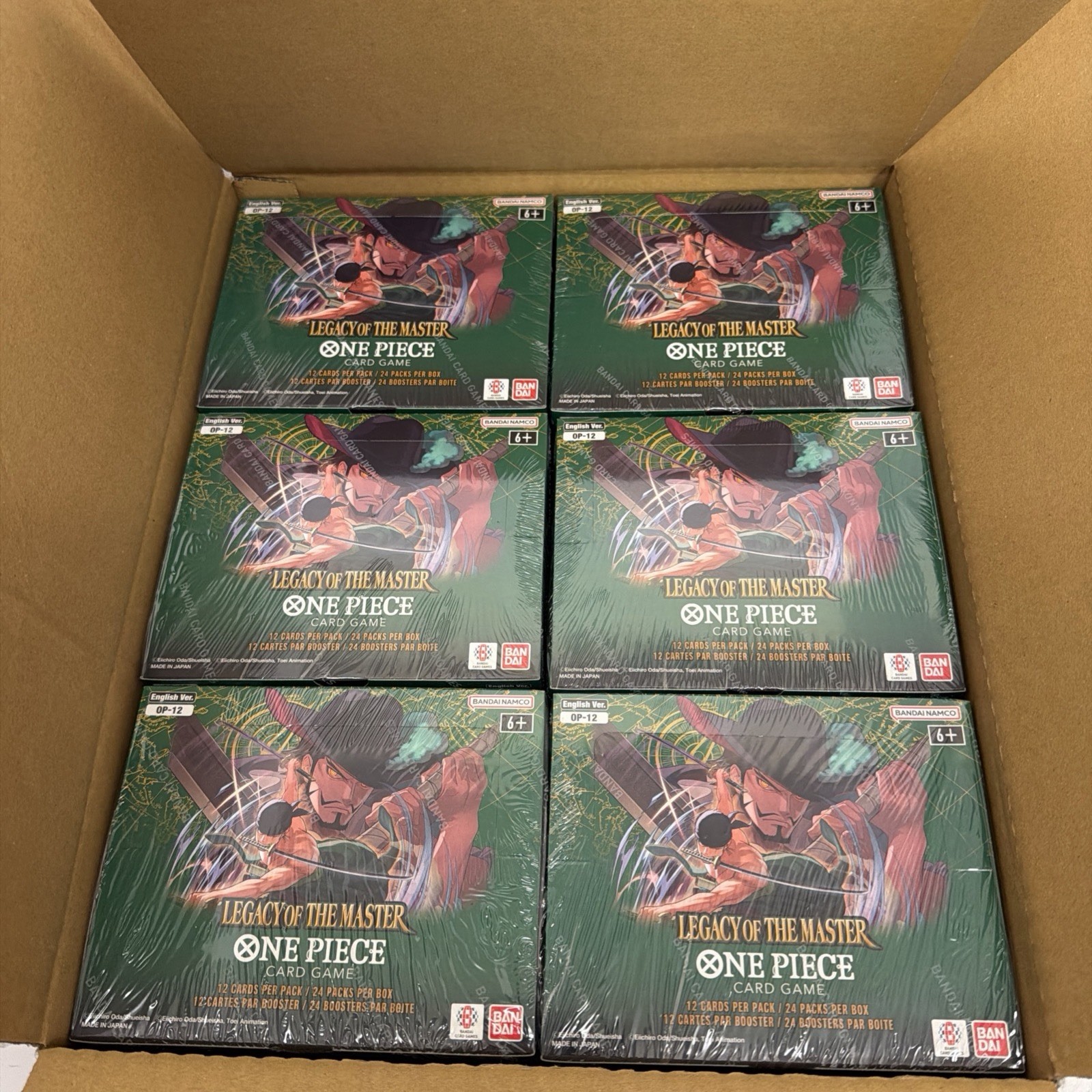 One Piece TCG Legacy of the Master OP-12 Booster Box English Sealed