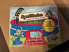 Edeka Ottifanten Sportifanten Komplettset mit Spielbrett Sammelbox