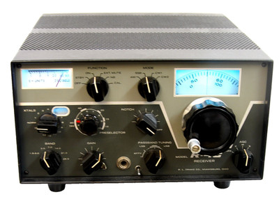 DRAKE R-4C AM SSB + RCC4 + LOADED w/ SHERWOOD + SARTORI MODS + LED BULBS - AS IS