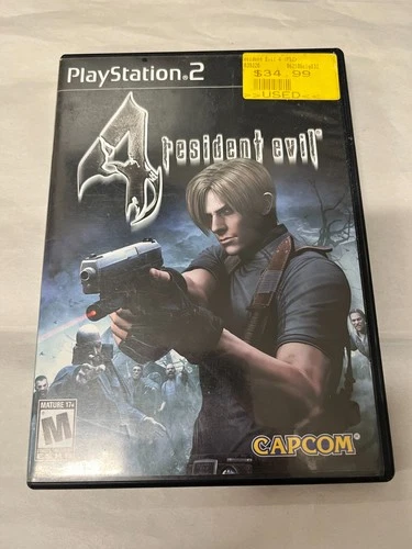 New ListingResident Evil 4 (Sony PlayStation 2, 2005) CASE AND MANUAL *AS IS*