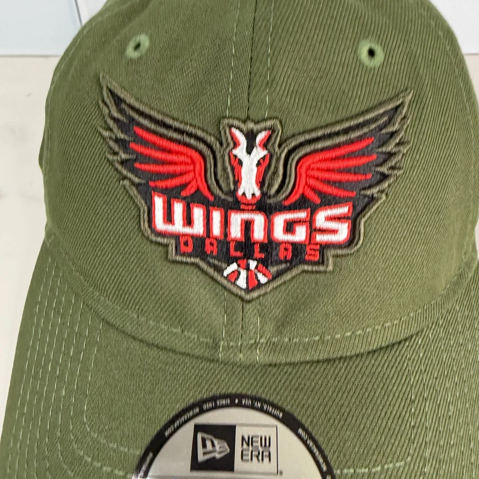 Gorra Dallas Wings Correa Trasera Talla Única Verde WNBA Baloncesto 9TWENTY Nueva Era Foto 3 de 4