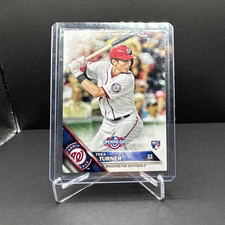 Topps 2016 Opening Day Trea Turner RC Base Set #OD-154 Washington Nationals