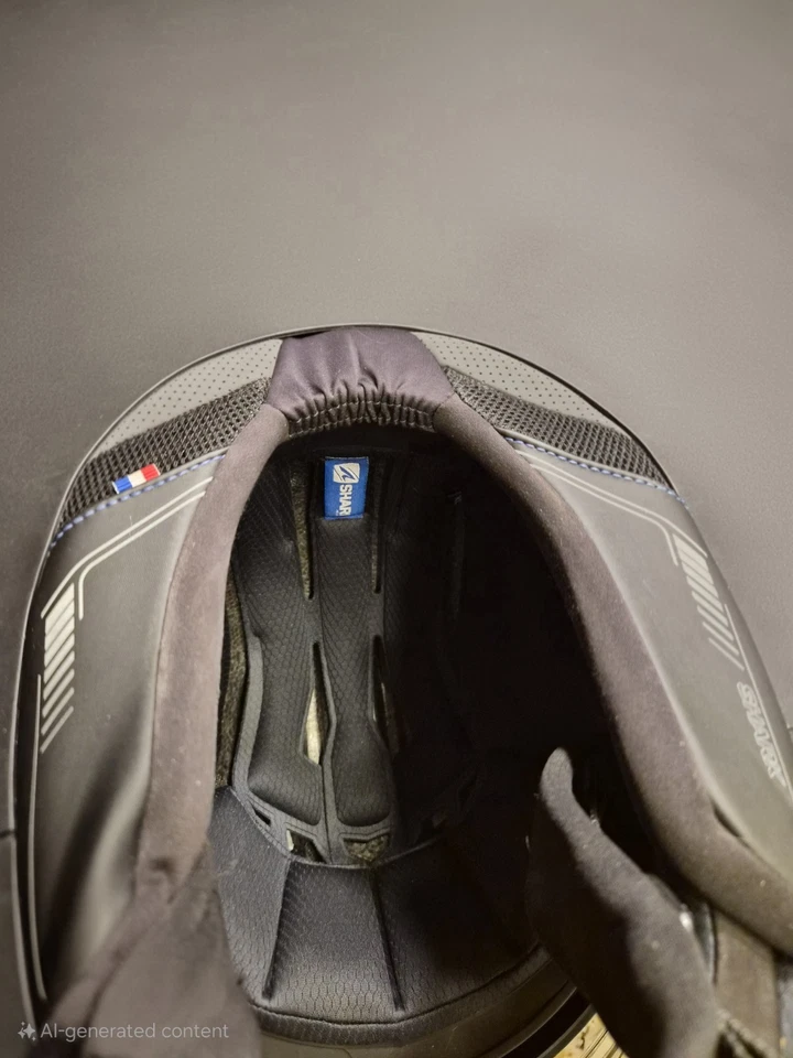 Shark Evo ES Modular Helmet - Matte Black, XL  - Image 4 of 4