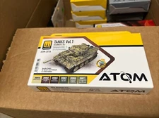 Mig Ammo #20734 ATOM Paint Set - Tanks Beginners Set - (6)