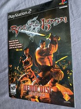 Rise of Kasai Not For Resale Demo Disc (Sony PlayStation 2, PS2) *NEW - SEALED*