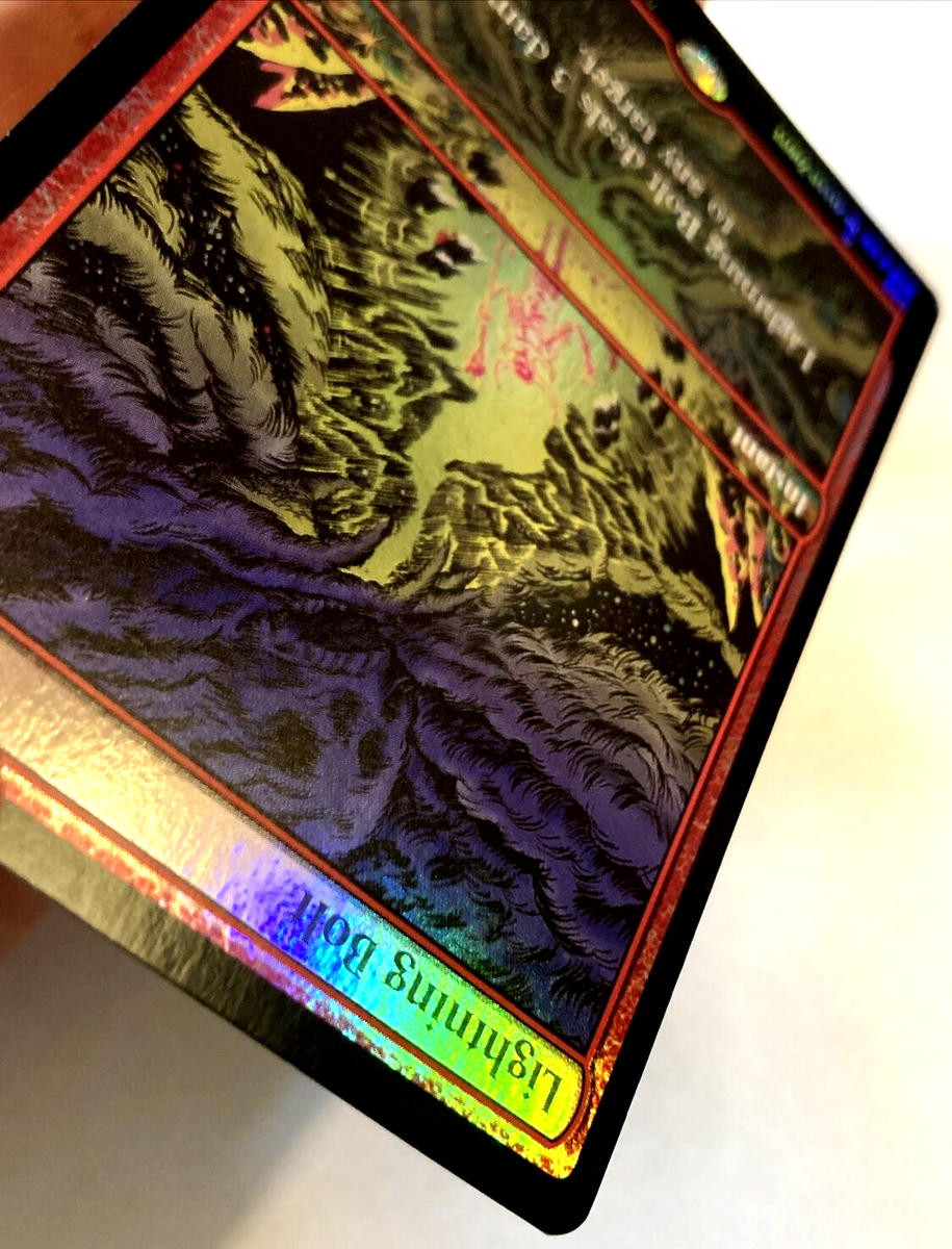 MTG 稲妻/Lightning Bolt Foil Secret Lair ② Lightning Bolt | Secret Lair | Card Kingdom