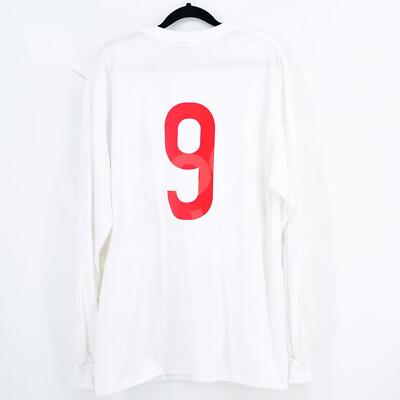 Maillot Barcelona 1970 Extérieur Blanc #9 Johan Cruyff - Réplique Rétro - Taille M - Neuf Sans Emballage