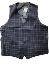 BNWT Mens French Connections Waistcoat Ideal For Wedding/formal Wear Size 44R