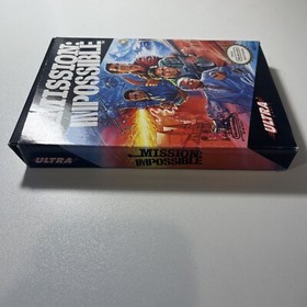 Mission Impossible Nintendo NES TESTED Game Cartridge + Box + Styrofoam REV A