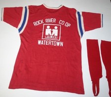 Vintage 1960s Baseball Jersey Farm Team Vintage 3pc Jersey Rare